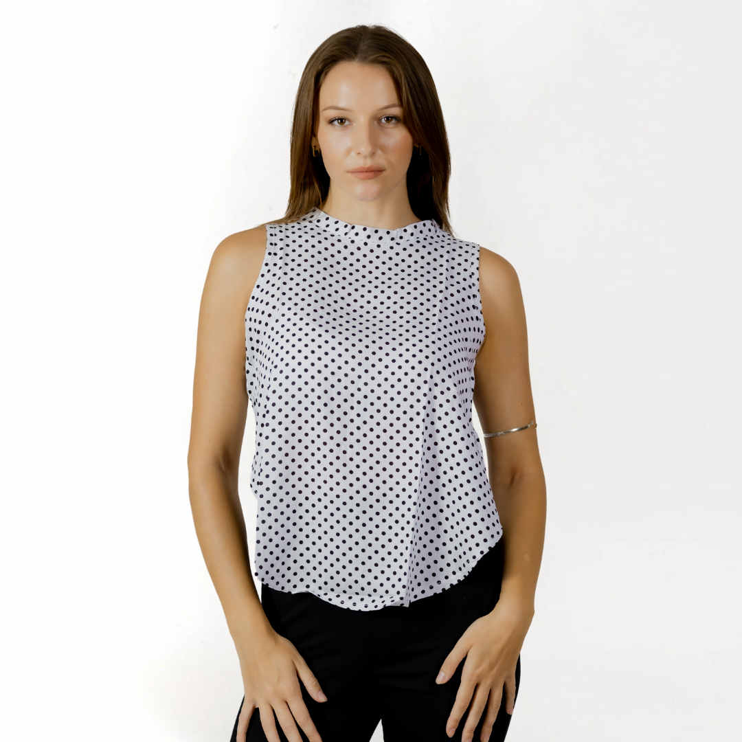 Dotted blouse